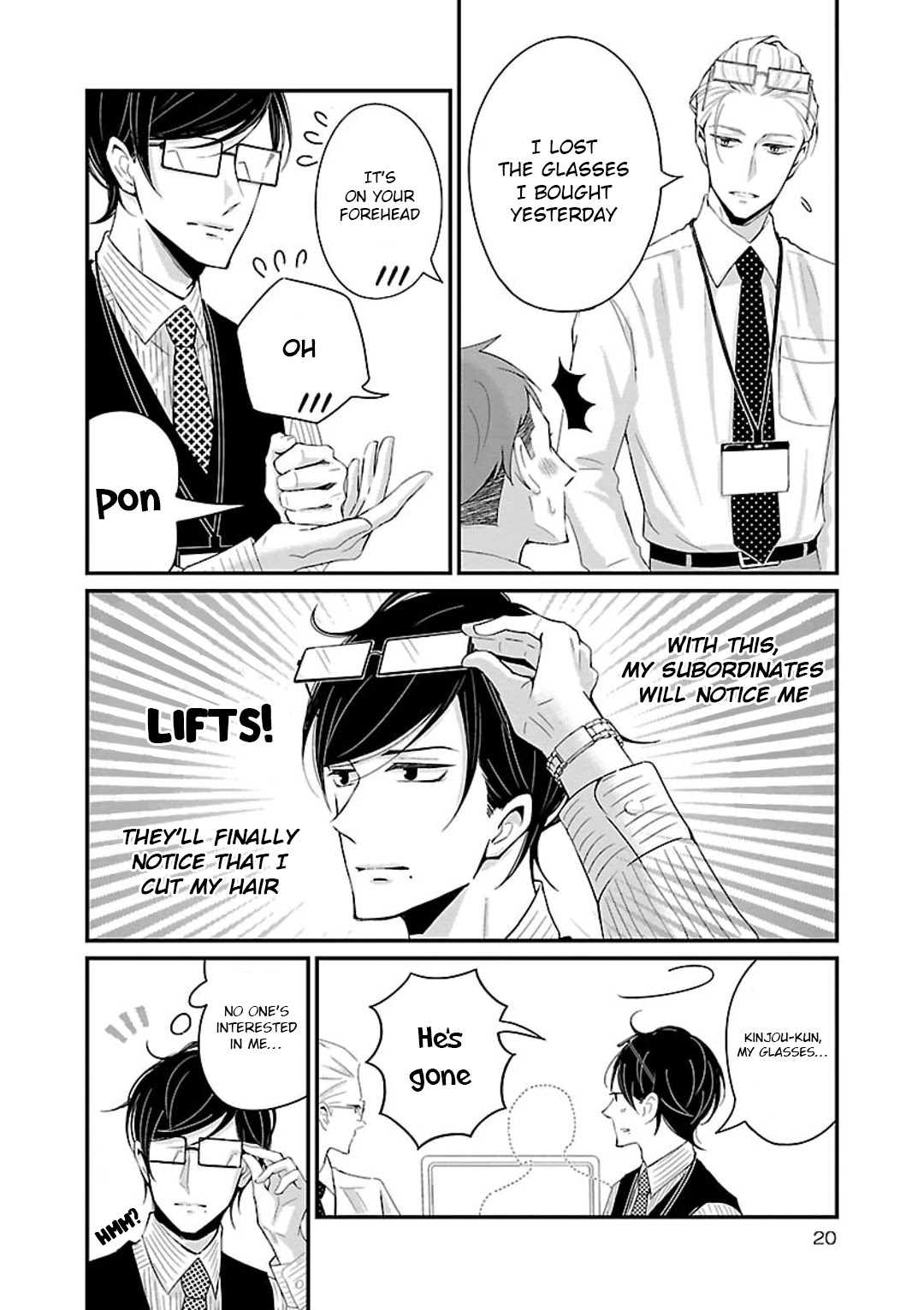 Atarashii Joushi wa Dotennen chapter 12 page 5