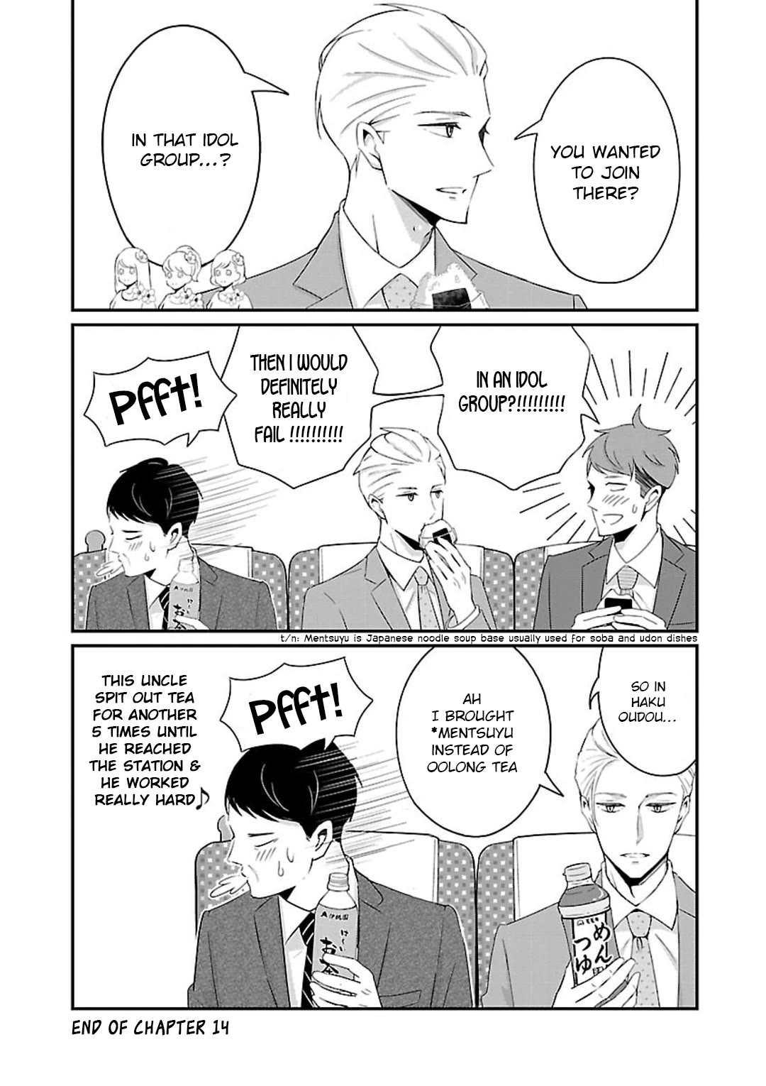 Atarashii Joushi wa Dotennen chapter 14 page 9