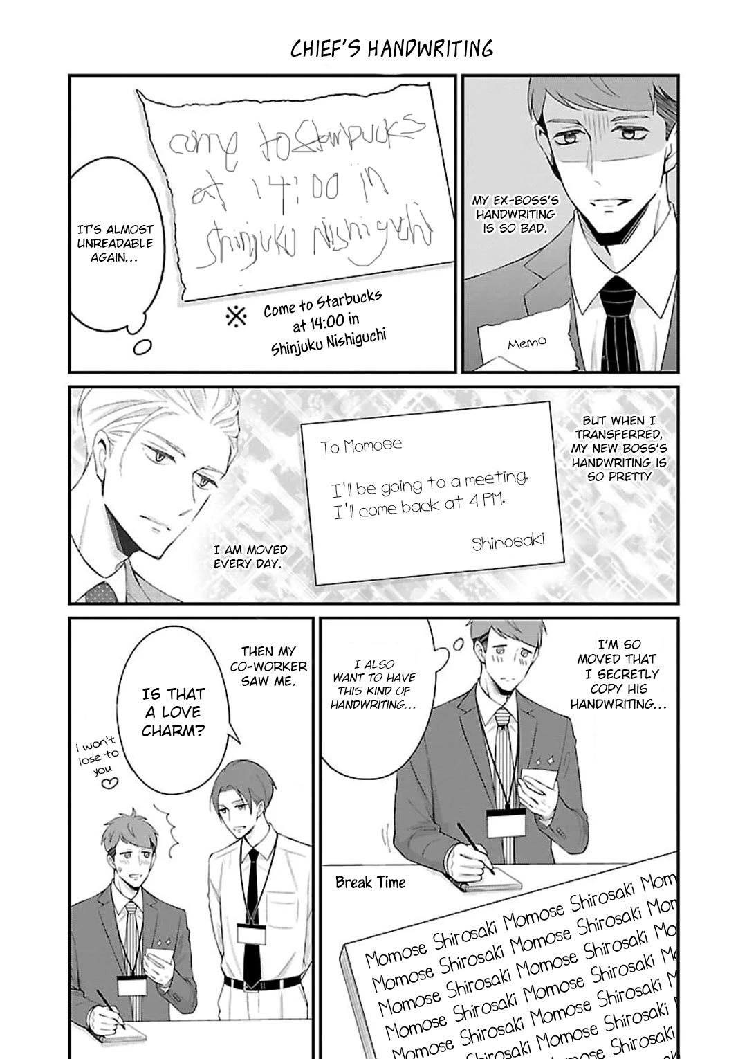 Atarashii Joushi wa Dotennen chapter 16 page 9