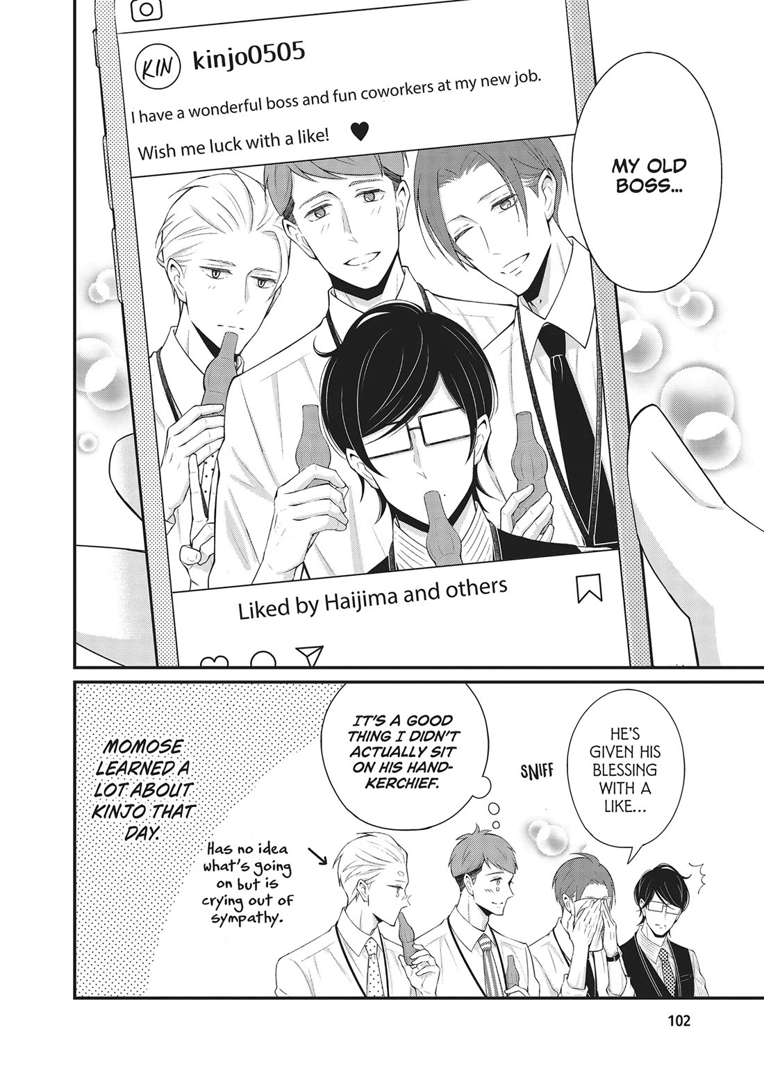 Atarashii Joushi wa Dotennen chapter 18 page 22