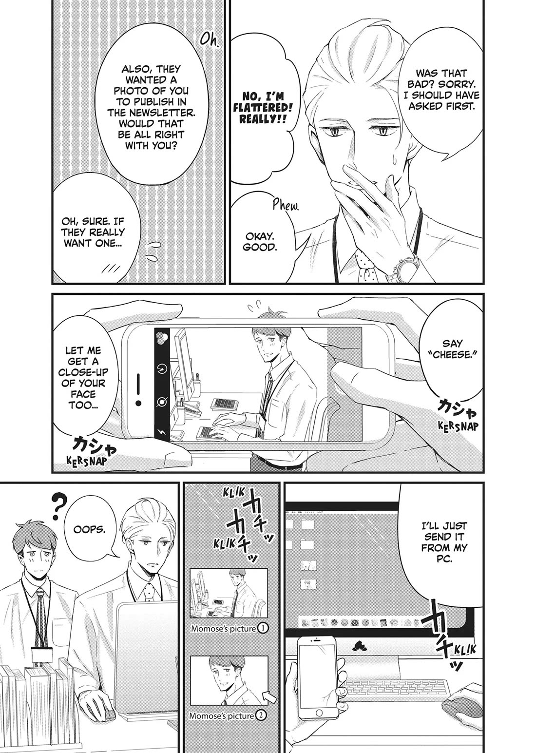 Atarashii Joushi wa Dotennen chapter 18 page 5