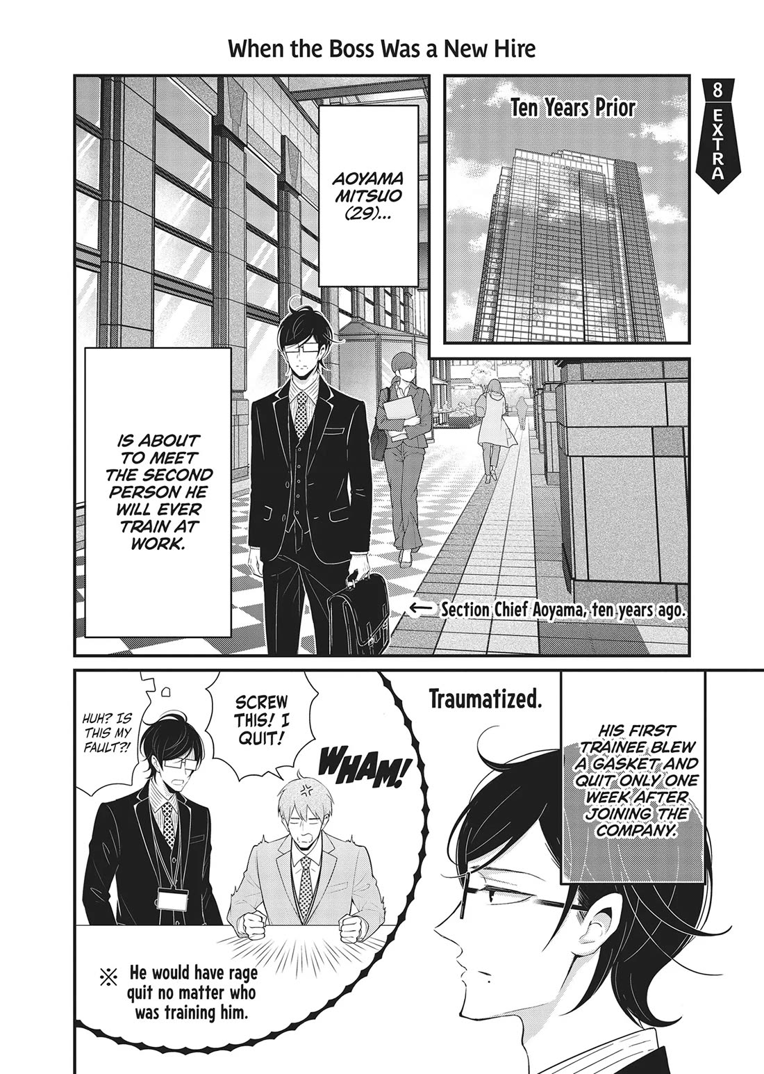 Atarashii Joushi wa Dotennen chapter 18 page 7