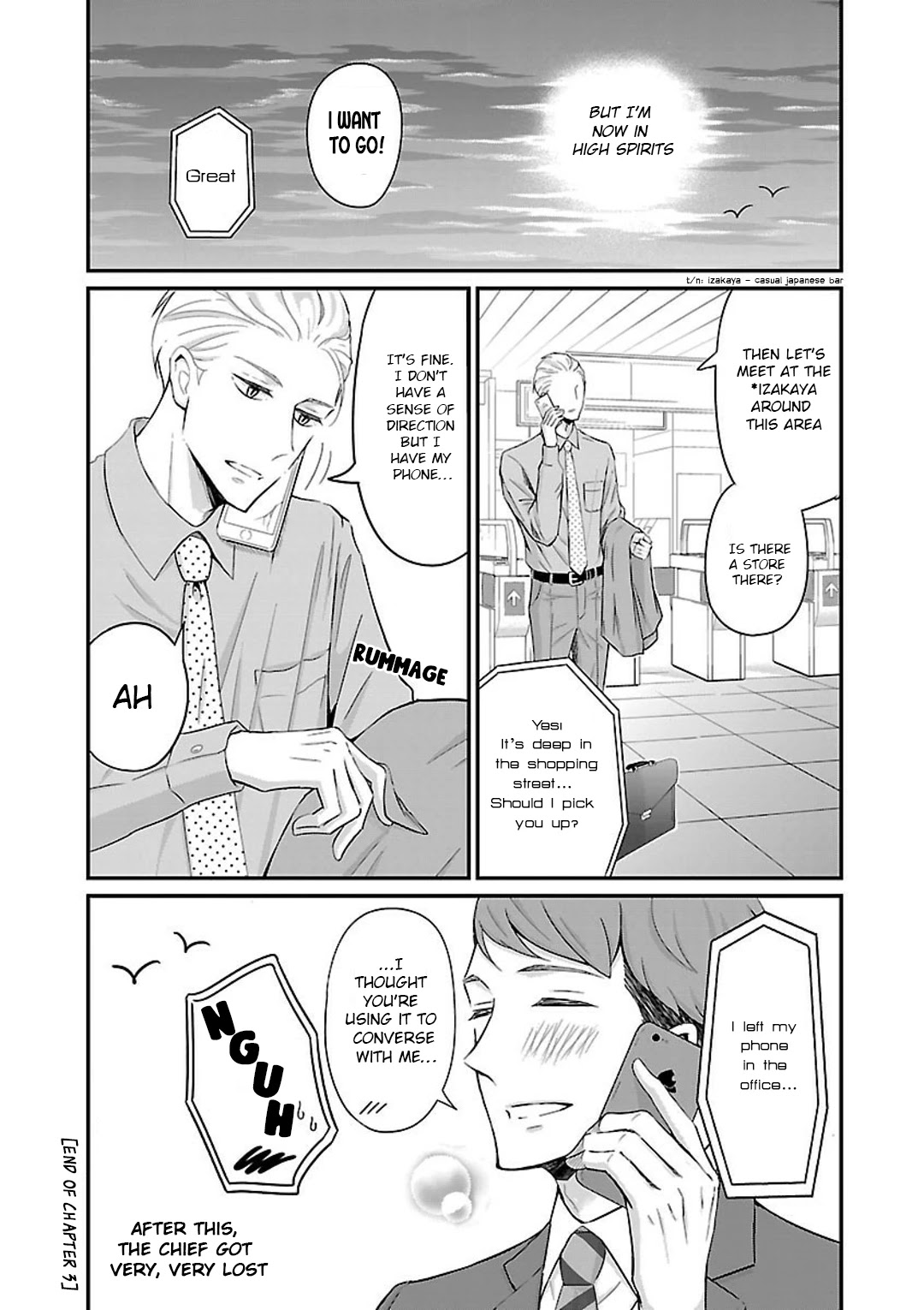 Atarashii Joushi wa Dotennen chapter 3 page 7