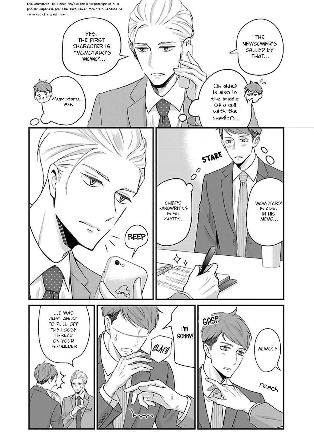 Atarashii Joushi wa Dotennen chapter 4 page 3