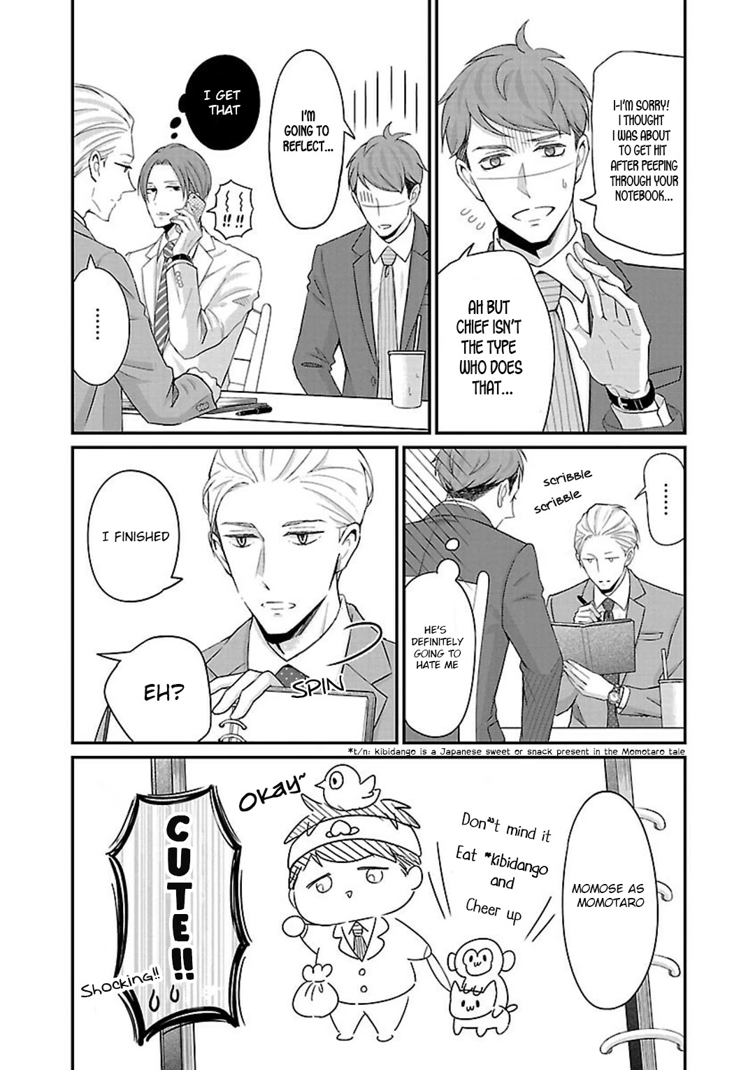 Atarashii Joushi wa Dotennen chapter 4 page 4