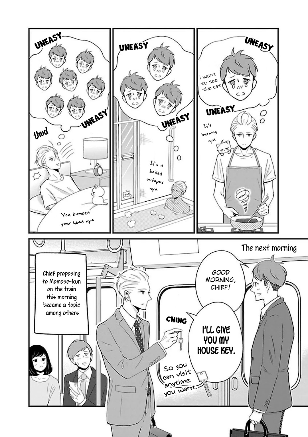 Atarashii Joushi wa Dotennen chapter 5 page 13