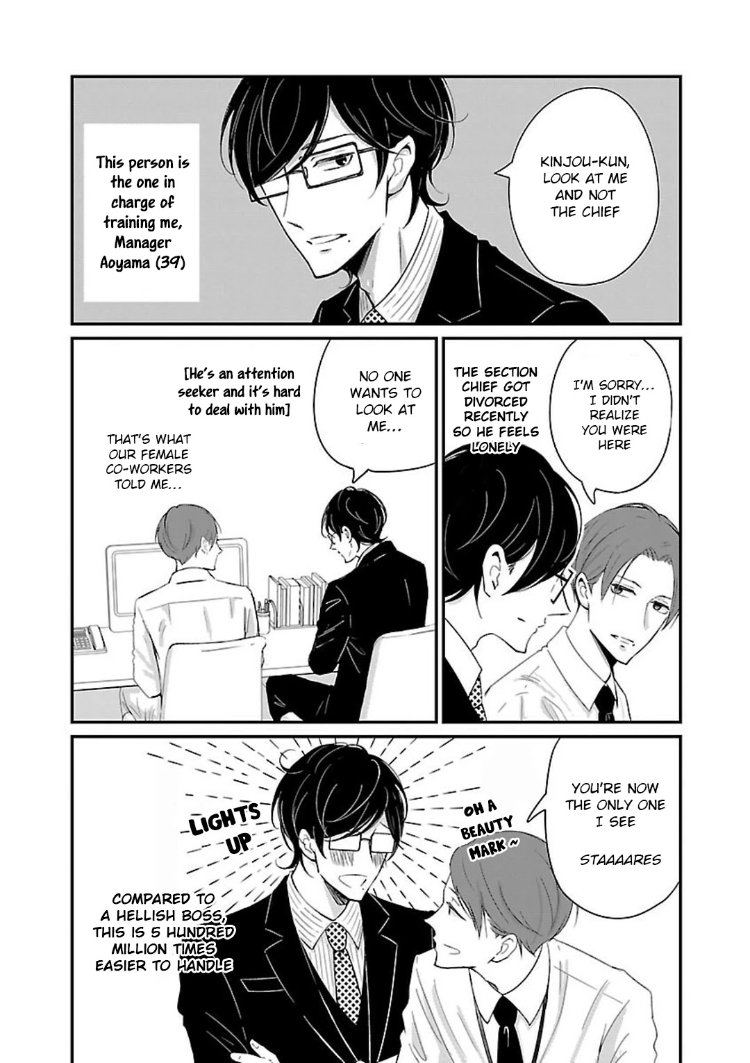 Atarashii Joushi wa Dotennen chapter 7 page 7