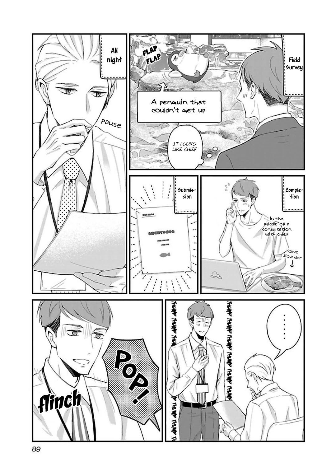 Atarashii Joushi wa Dotennen chapter 9.1 page 11