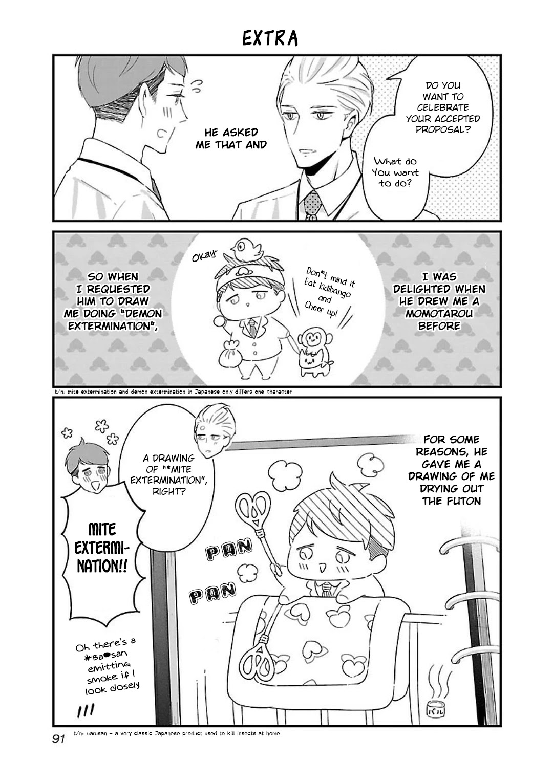 Atarashii Joushi wa Dotennen chapter 9.1 page 13