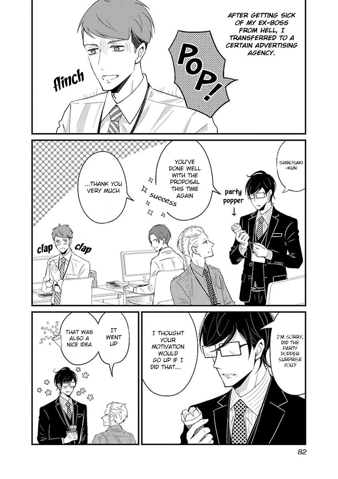 Atarashii Joushi wa Dotennen chapter 9.1 page 4