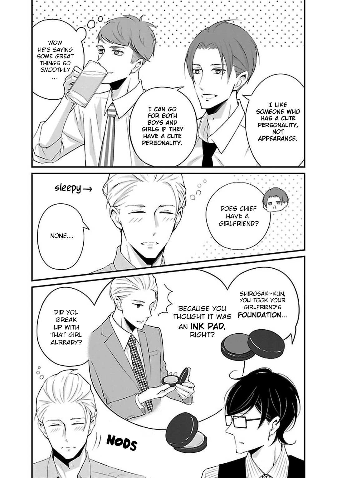 Atarashii Joushi wa Dotennen chapter 9.2 page 10