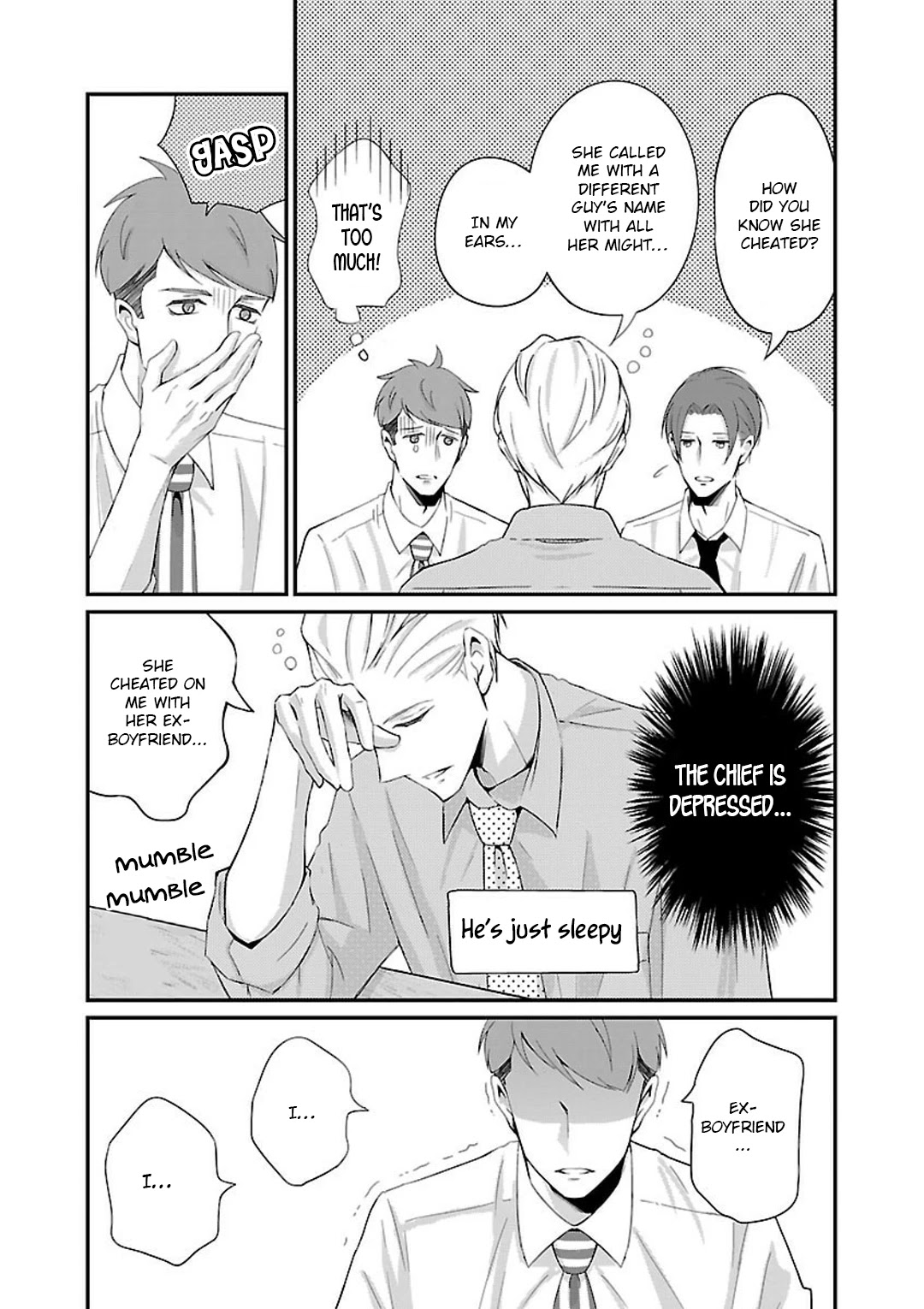 Atarashii Joushi wa Dotennen chapter 9.2 page 12