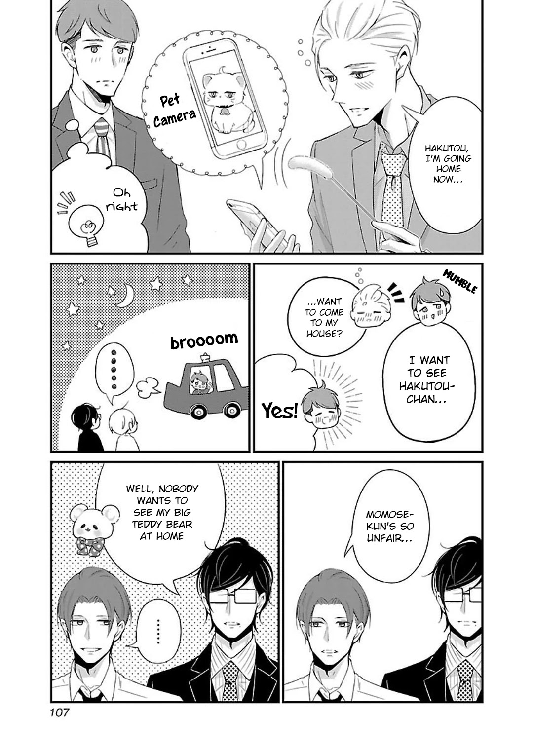 Atarashii Joushi wa Dotennen chapter 9.2 page 15