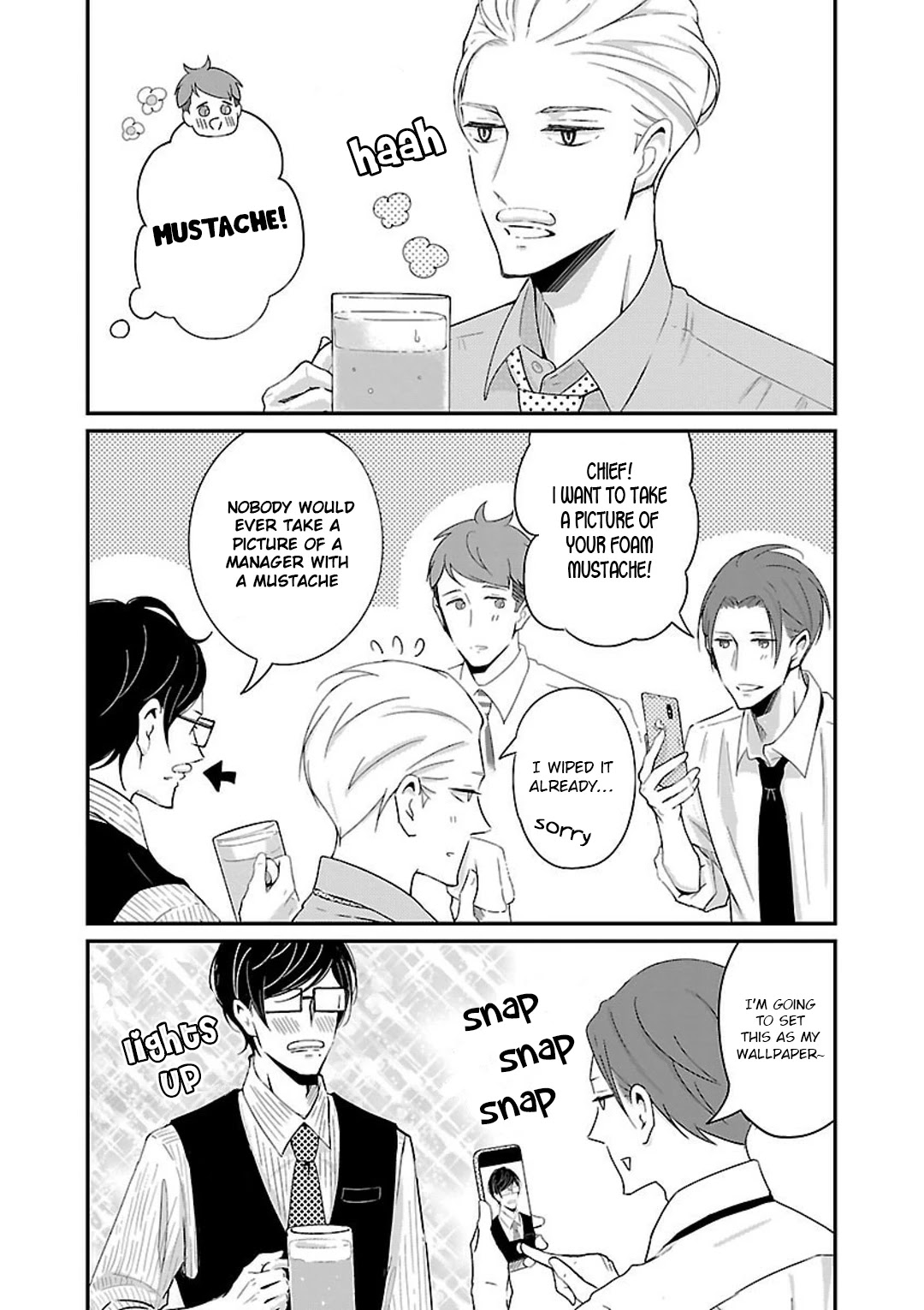 Atarashii Joushi wa Dotennen chapter 9.2 page 8