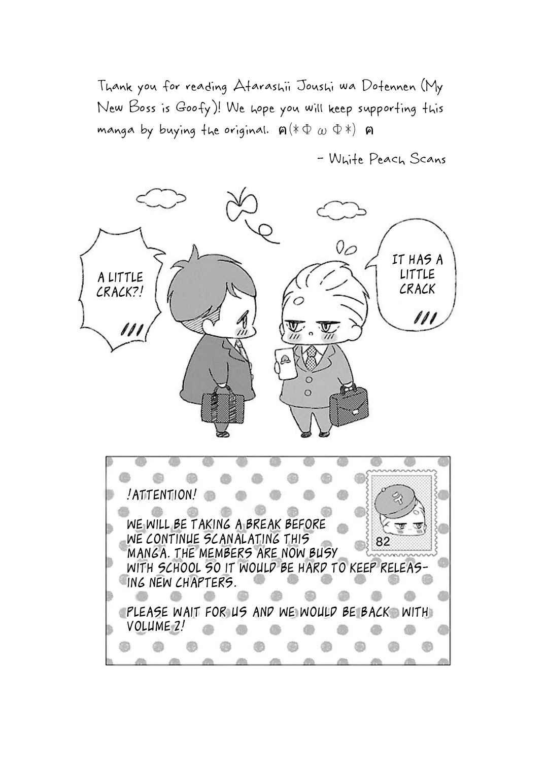 Atarashii Joushi wa Dotennen chapter 9.3 page 18