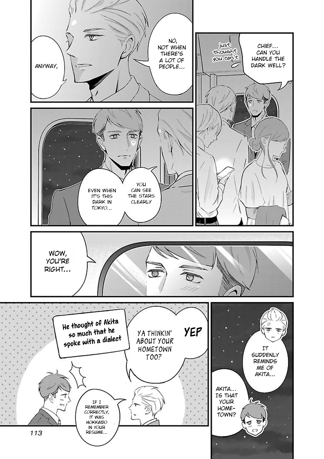 Atarashii Joushi wa Dotennen chapter 9.3 page 4