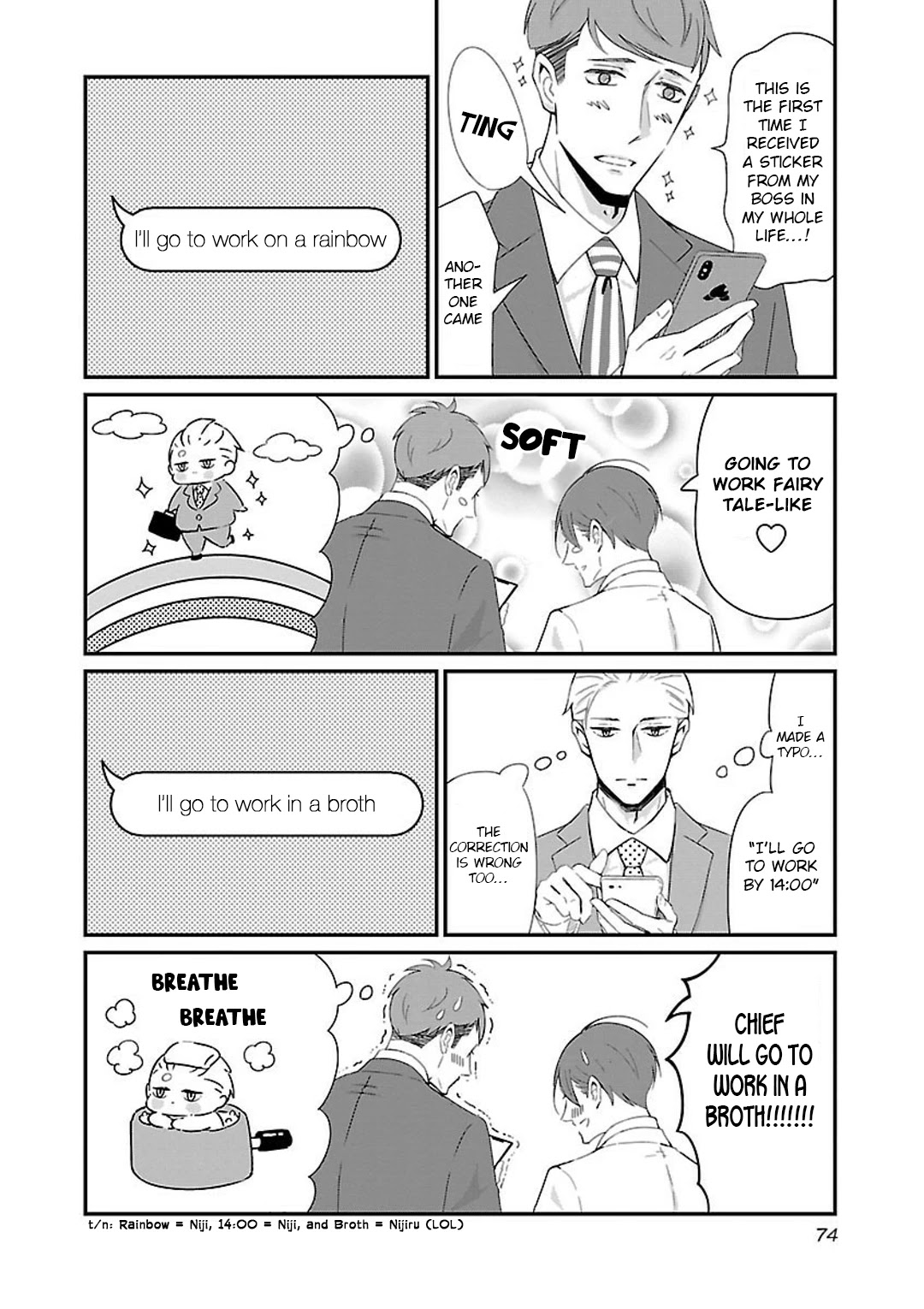 Atarashii Joushi wa Dotennen chapter 9 page 5