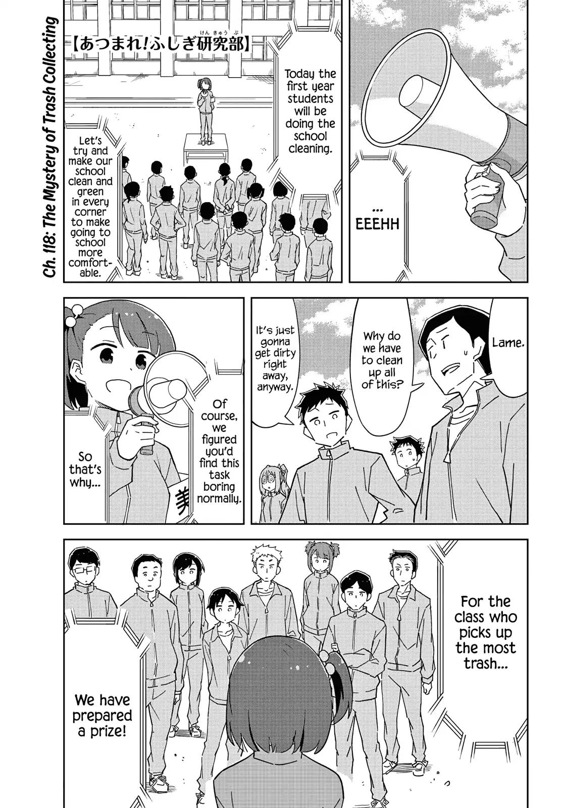 Atsumare! Fushigi Kenkyu-bu chapter 118 page 1