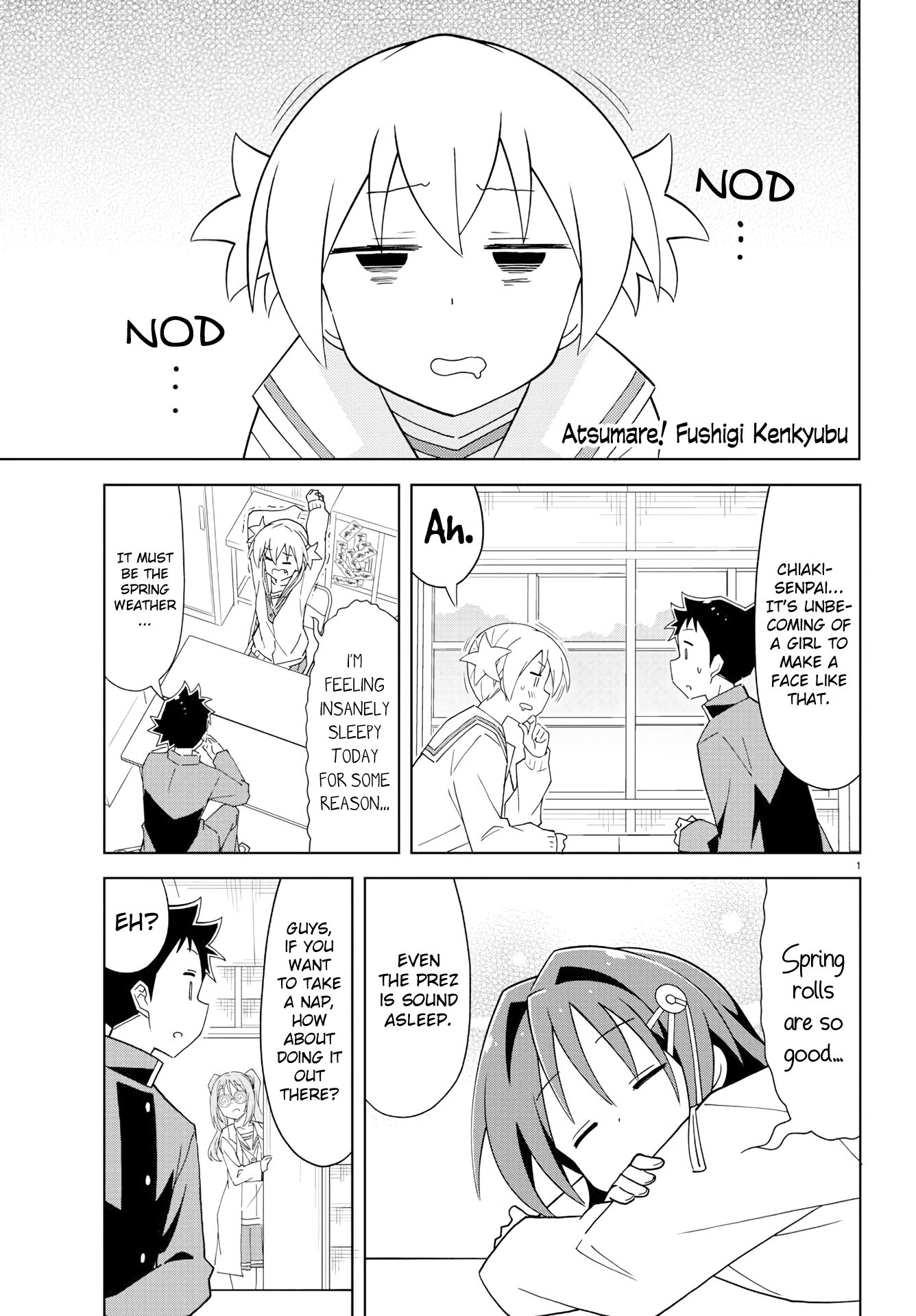 Atsumare! Fushigi Kenkyu-bu chapter 172 page 1