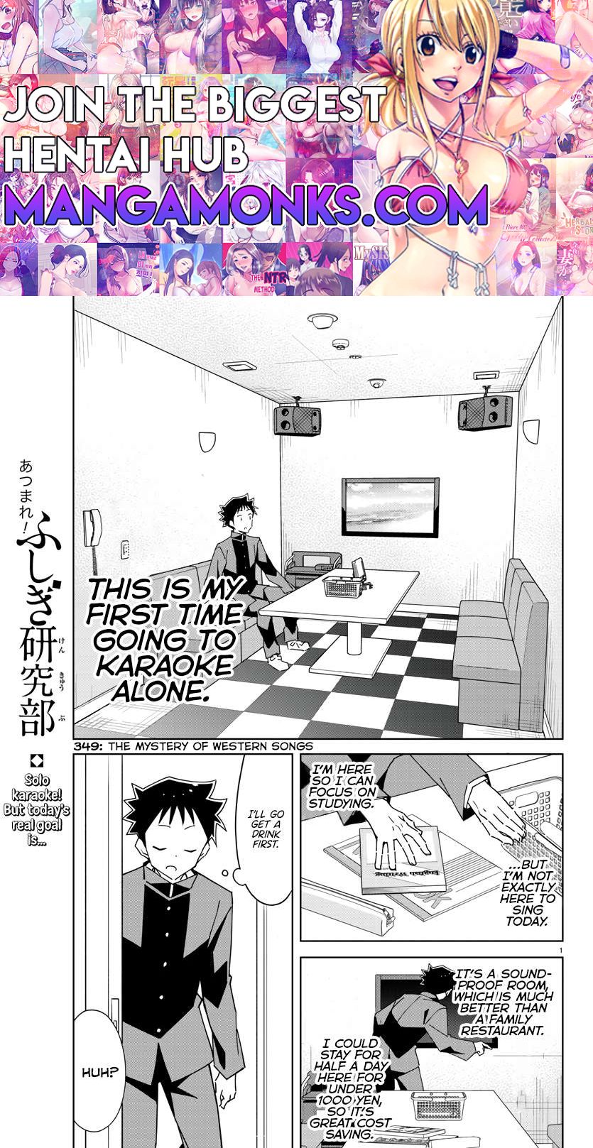 Atsumare! Fushigi Kenkyu-bu chapter 349 page 1