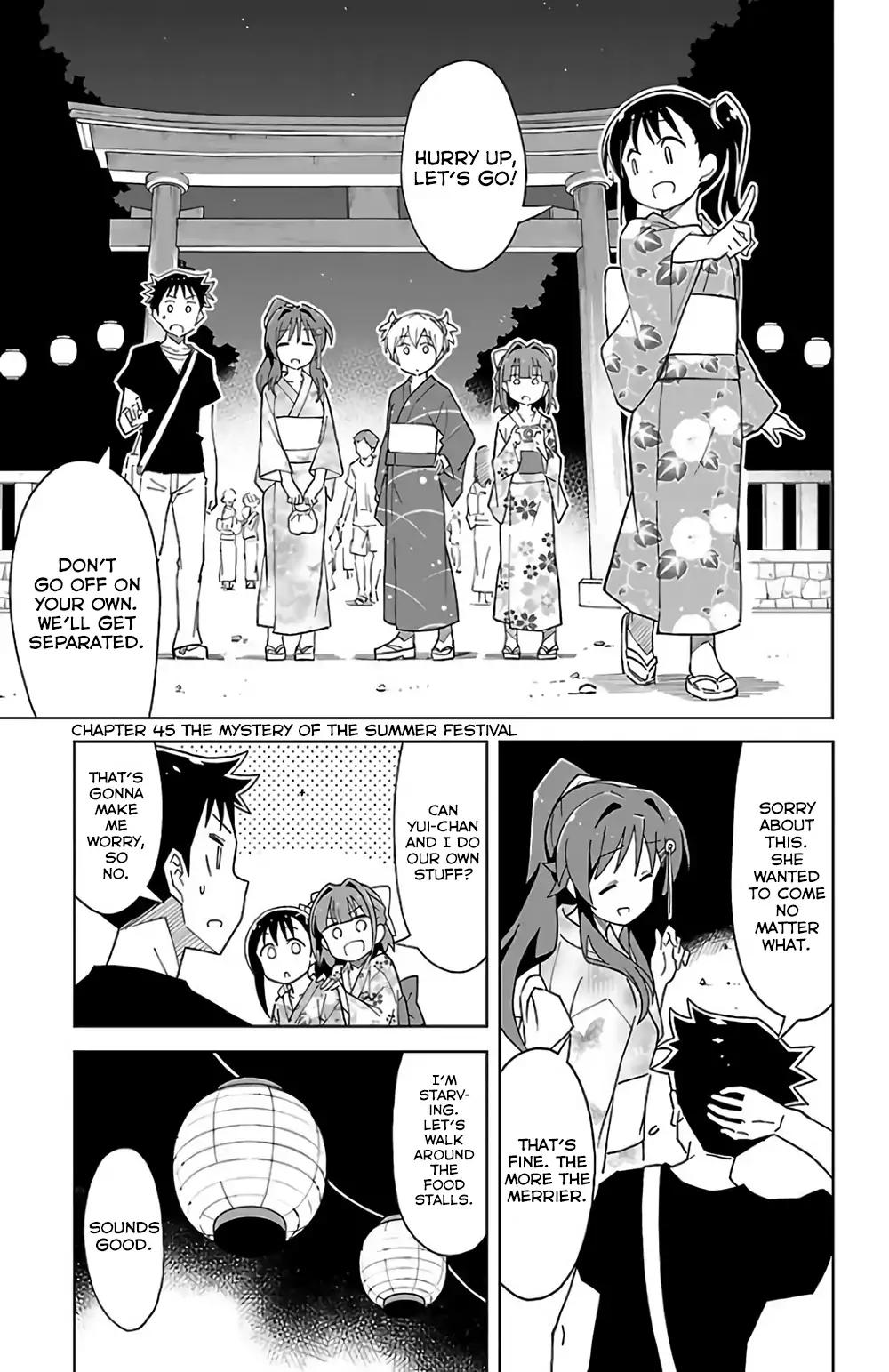 Atsumare! Fushigi Kenkyu-bu chapter 45 page 1