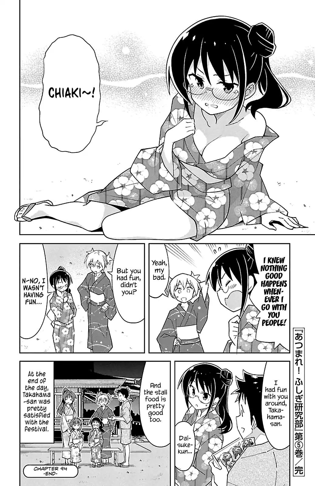 Atsumare! Fushigi Kenkyu-bu chapter 94 page 9