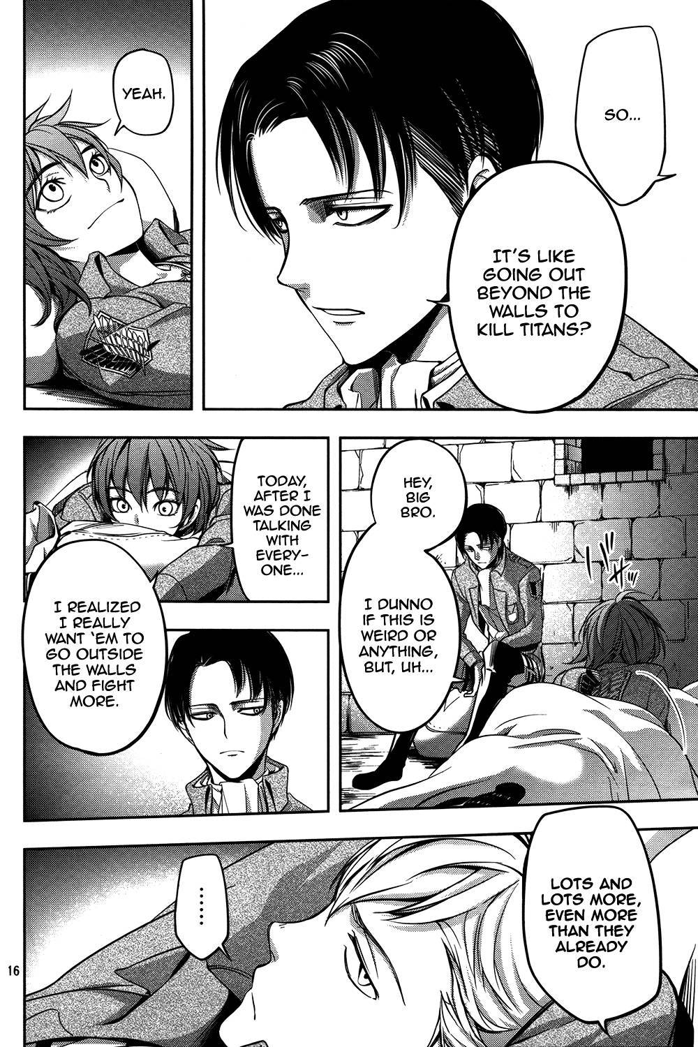 Attack on Titan - No Regrets chapter 4 page 33