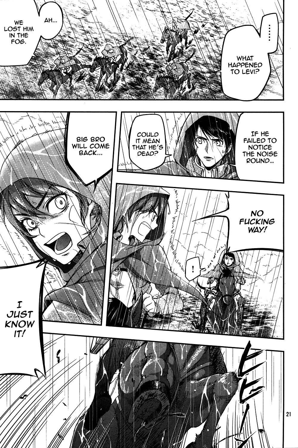 Attack on Titan - No Regrets chapter 7 page 21