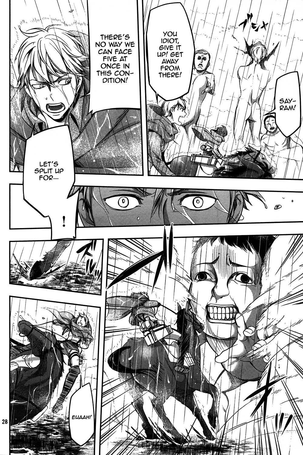 Attack on Titan - No Regrets chapter 7 page 28