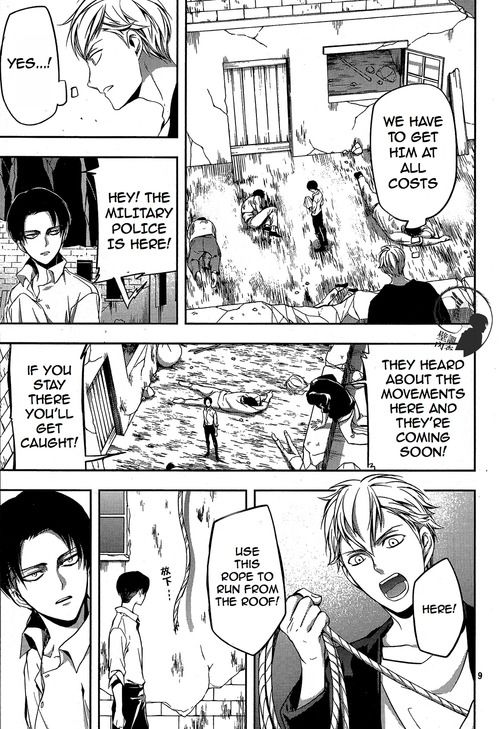 Attack on Titan - No Regrets chapter 8.5 page 9