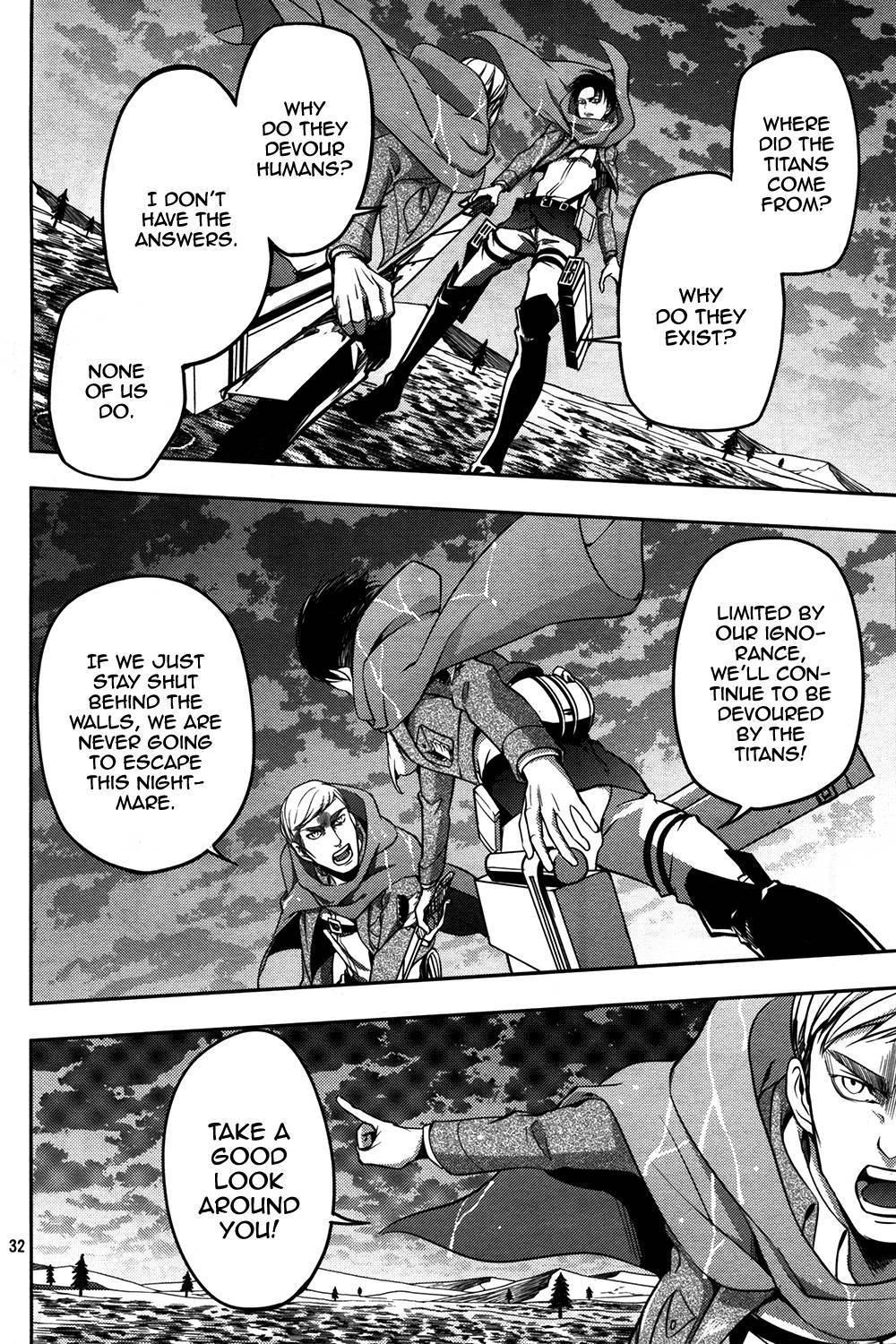 Attack on Titan - No Regrets chapter 8 page 31