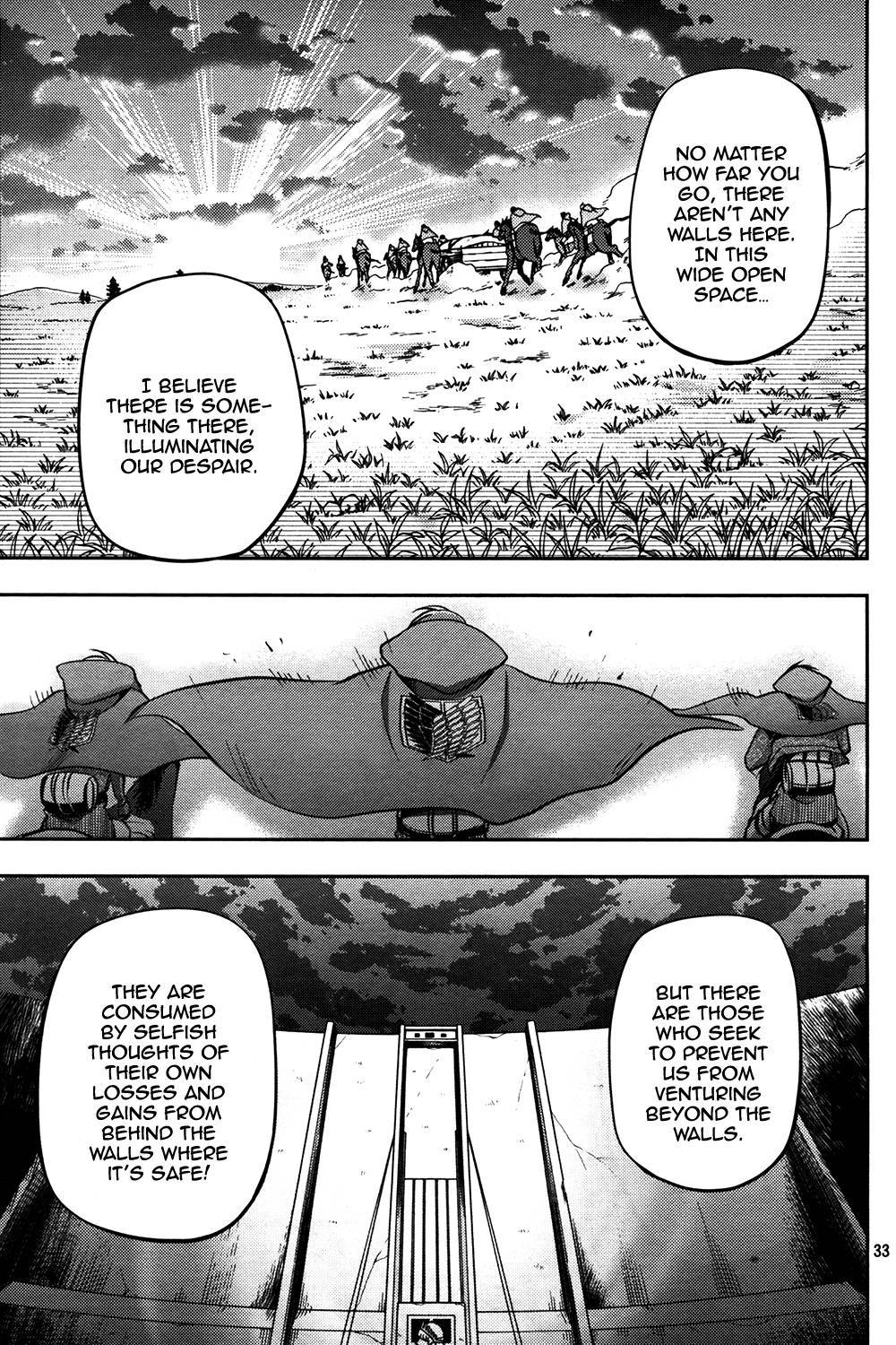Attack on Titan - No Regrets chapter 8 page 32