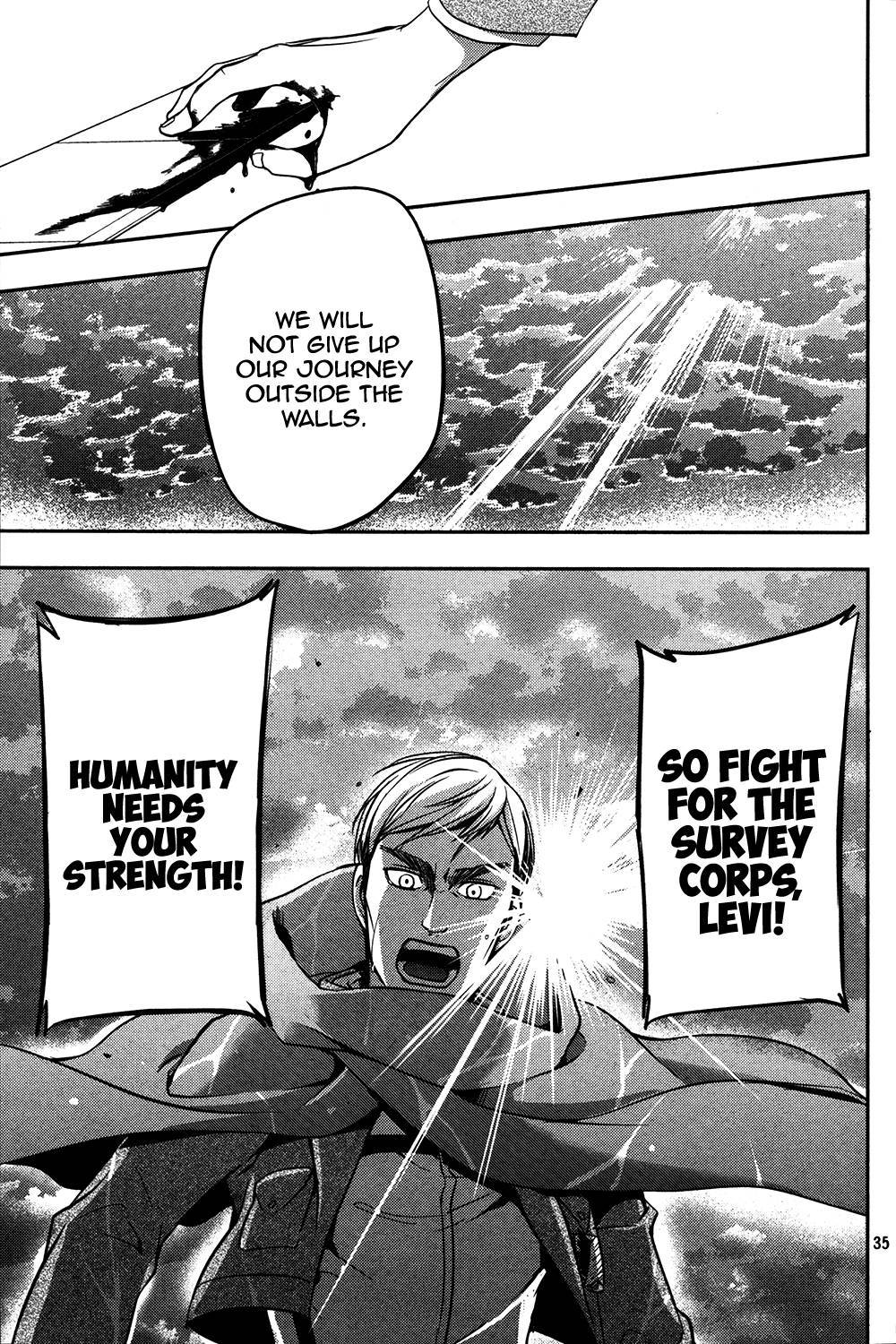 Attack on Titan - No Regrets chapter 8 page 34