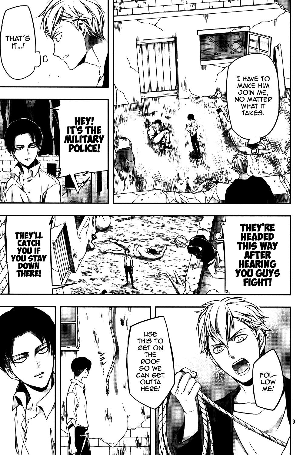 Attack on Titan - No Regrets chapter 9.1 page 10