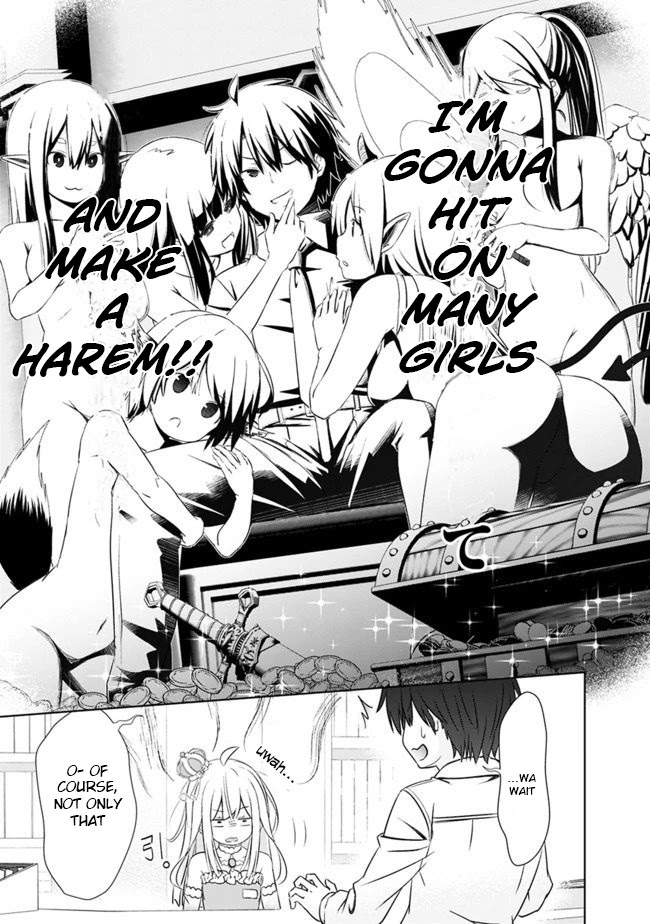 Attouteki Gacha Un De Isekai O Nariagaru! chapter 1 page 12