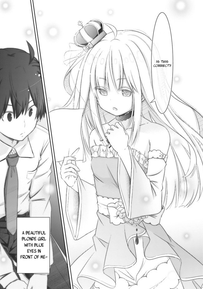 Attouteki Gacha Un De Isekai O Nariagaru! chapter 1 page 6