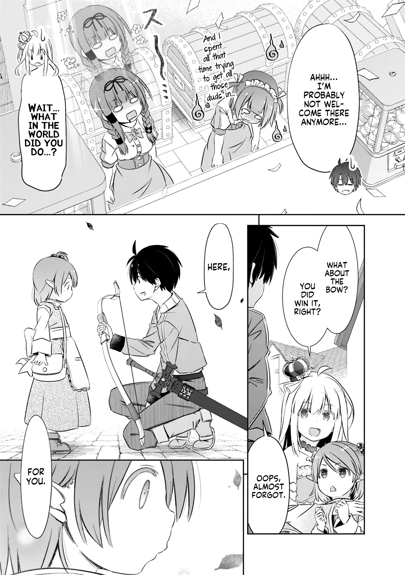 Attouteki Gacha Un De Isekai O Nariagaru! chapter 10 page 12