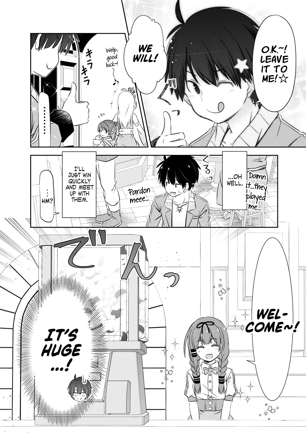 Attouteki Gacha Un De Isekai O Nariagaru! chapter 10 page 7