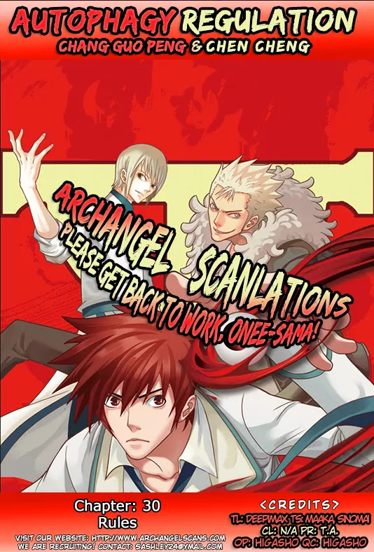 Autophagy Regulation chapter 30 page 1