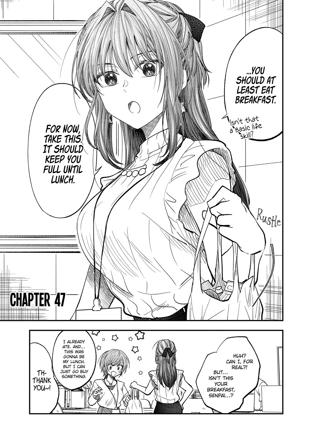 Awkward Senpai chapter 20.2 page 1