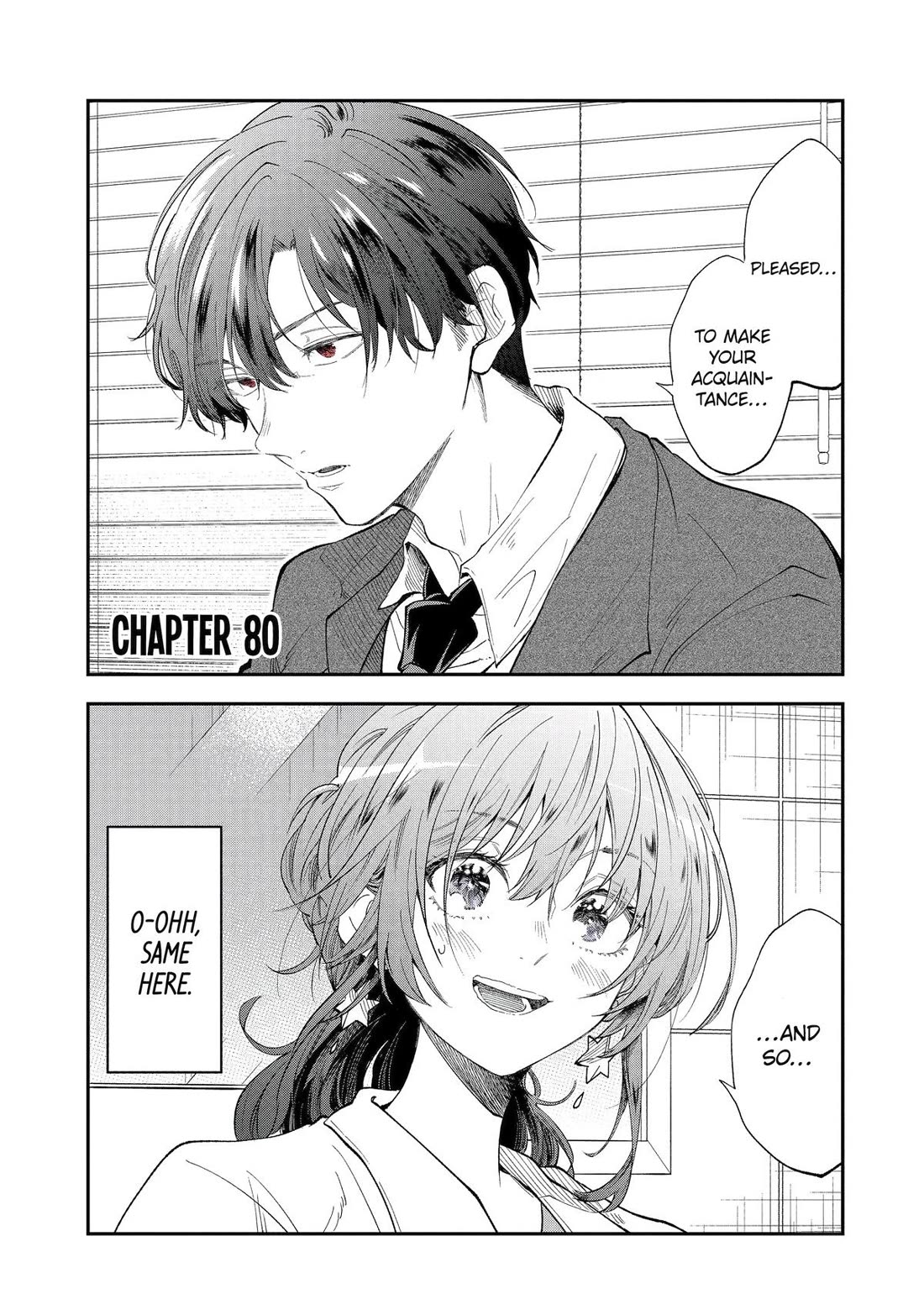 Awkward Senpai chapter 51 page 1