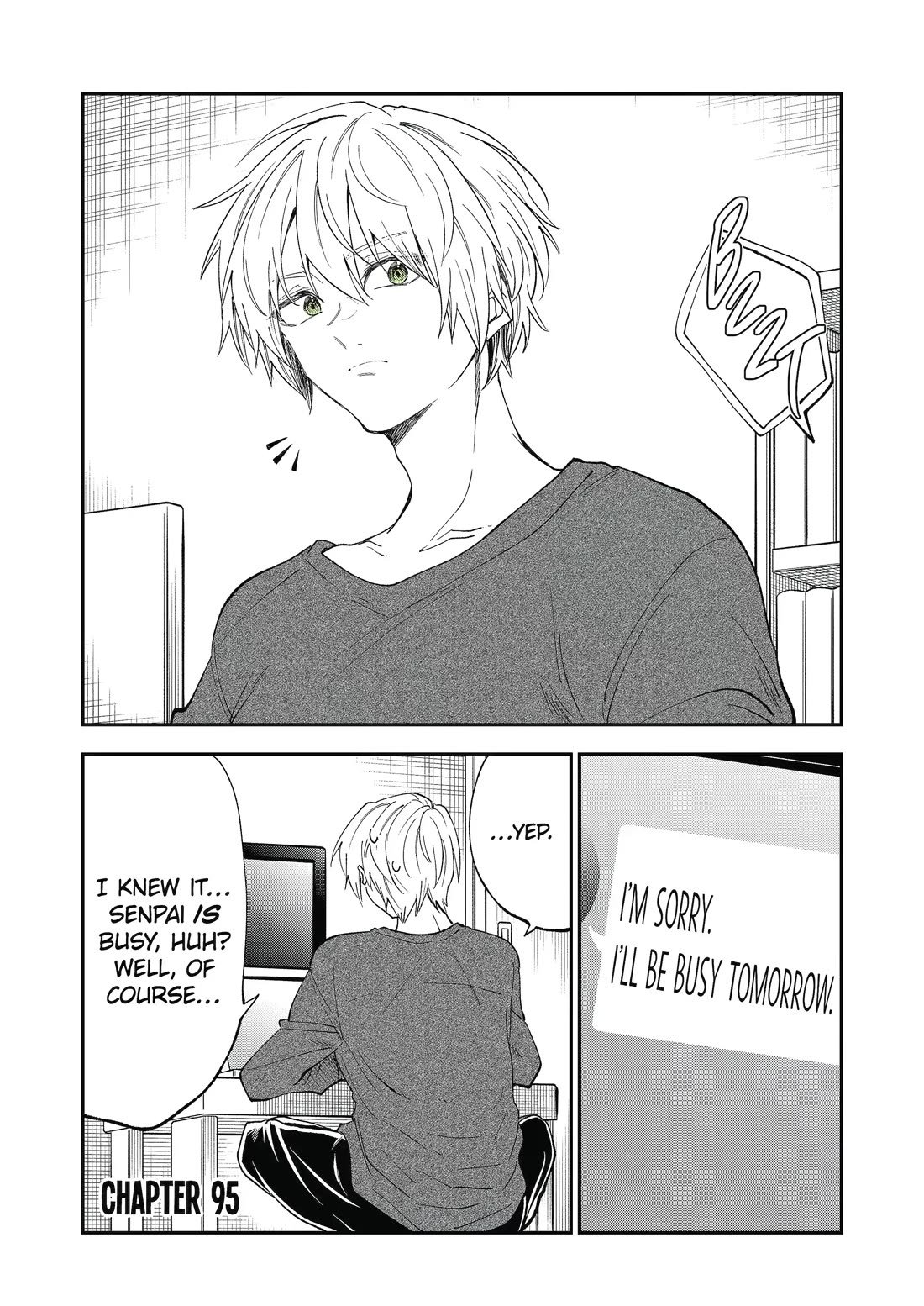 Awkward Senpai chapter 66 page 1