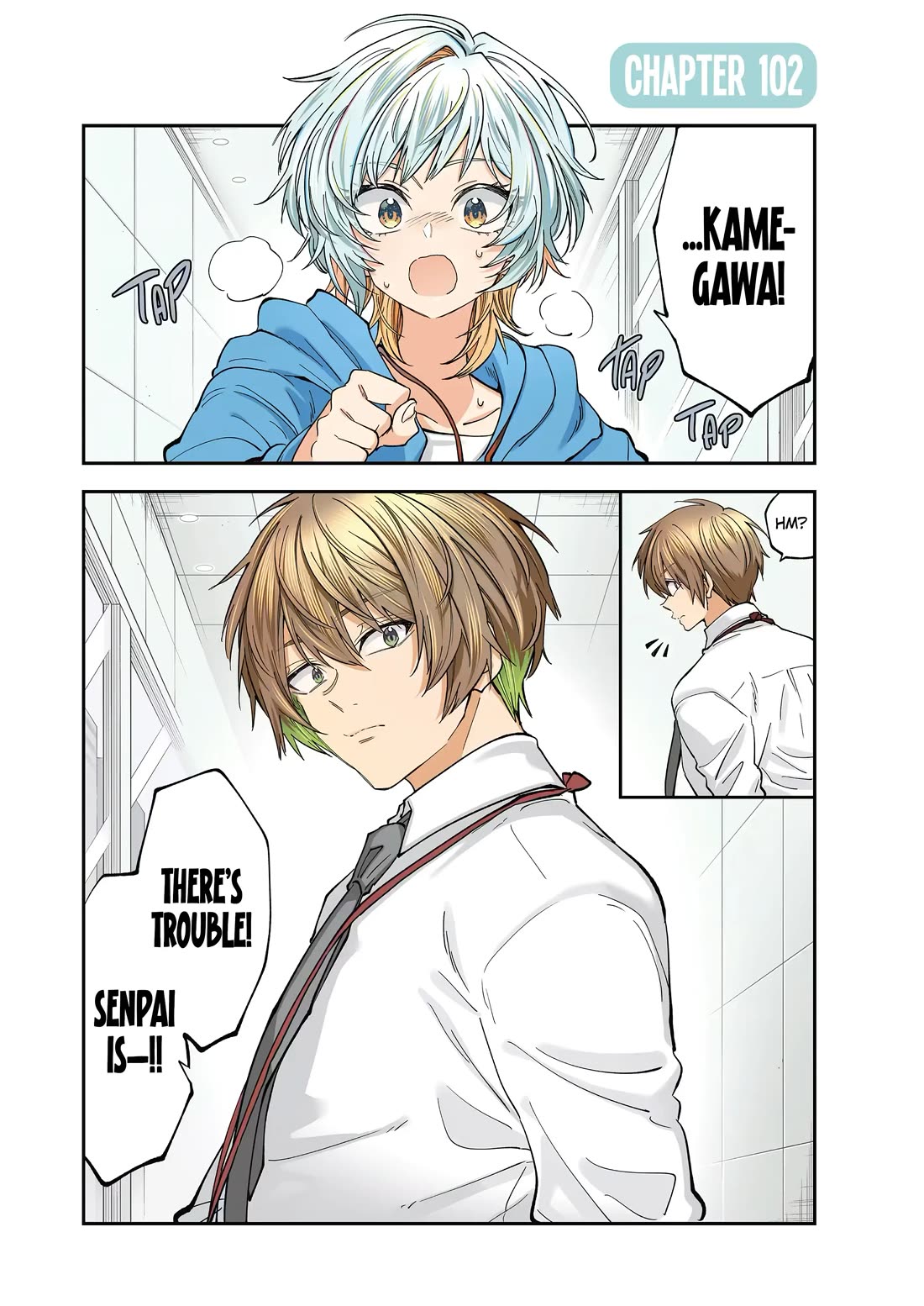 Awkward Senpai chapter 73 page 1