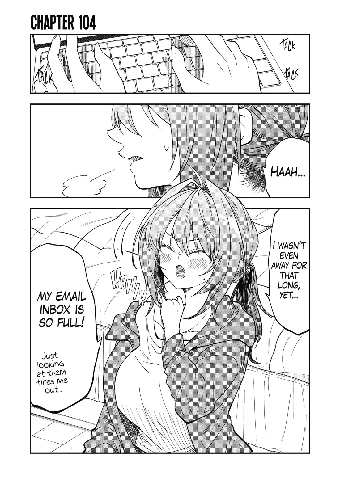 Awkward Senpai chapter 75 page 1