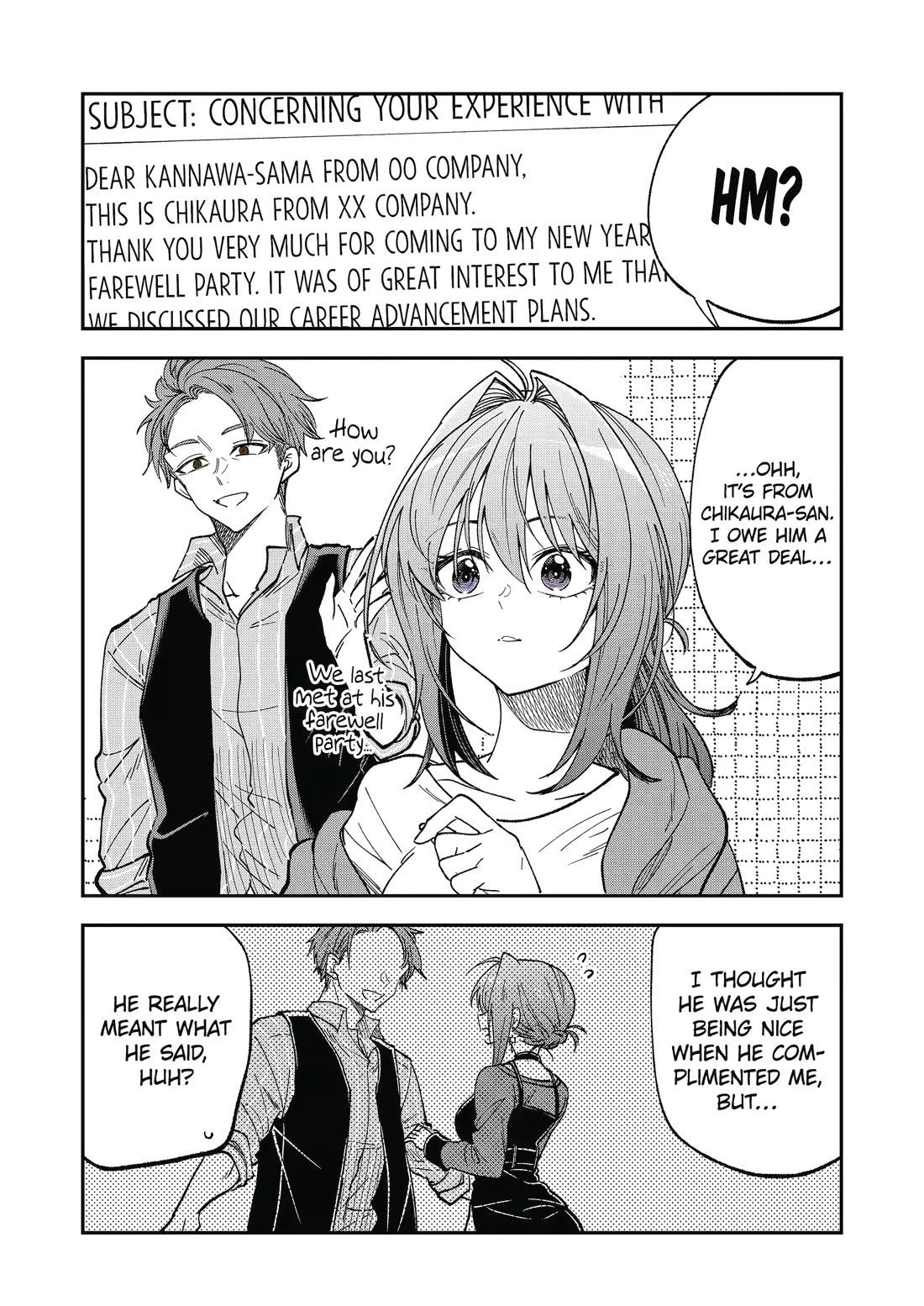 Awkward Senpai chapter 75 page 2