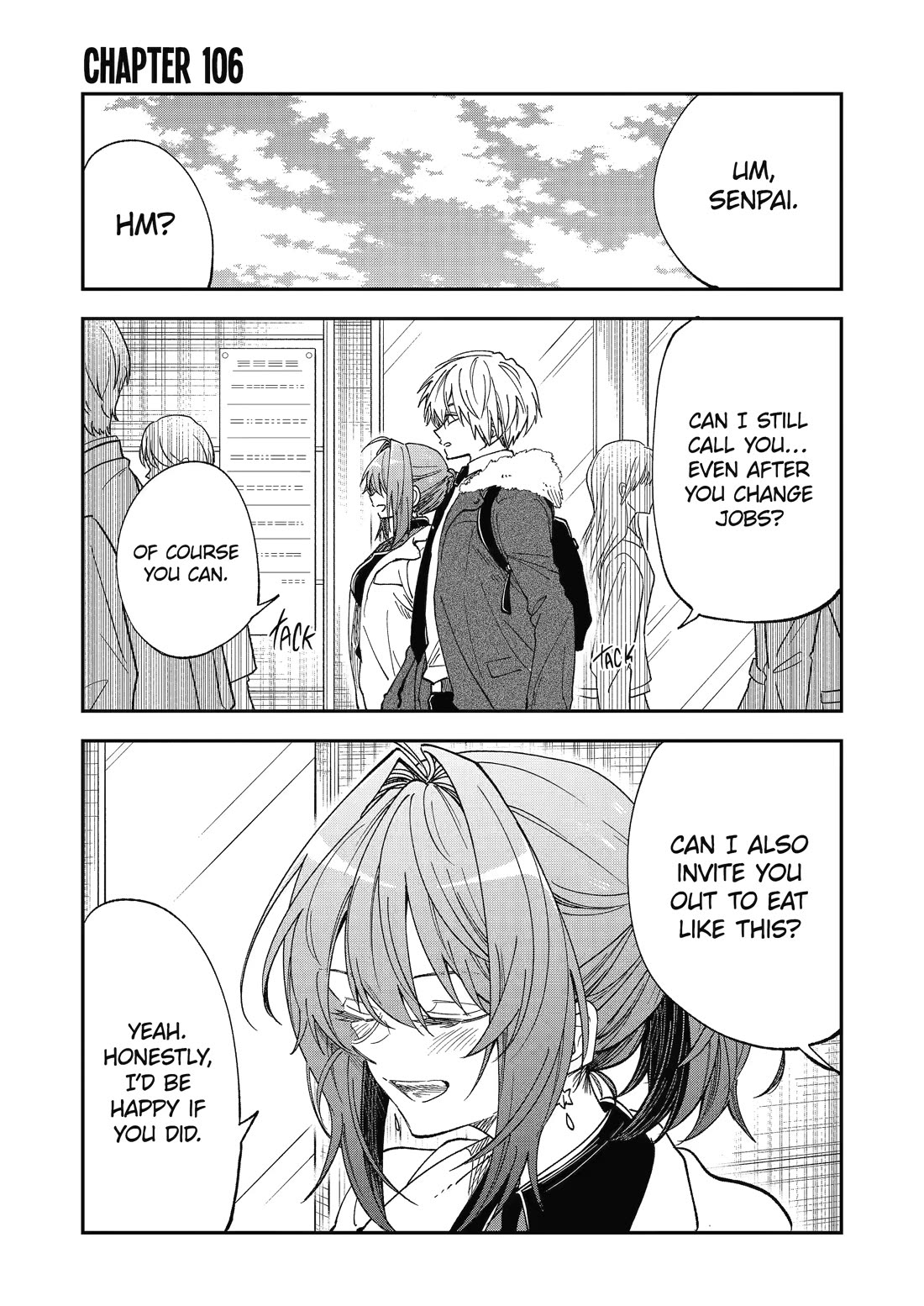 Awkward Senpai chapter 77 page 1