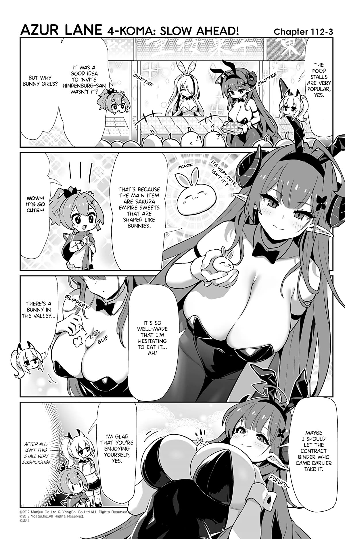 Azur Lane 4-koma: Slow Ahead chapter 112 page 3
