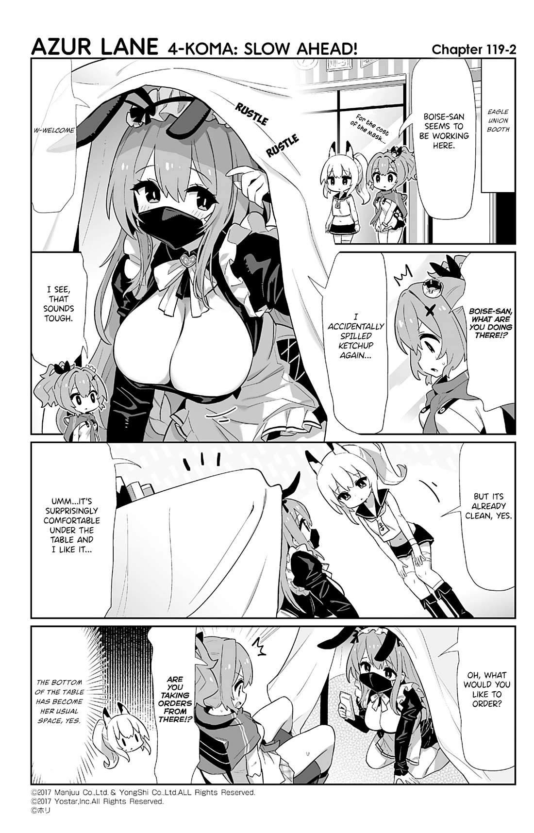 Azur Lane 4-koma: Slow Ahead chapter 119 page 2