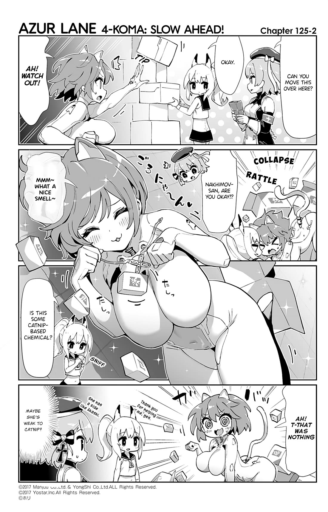 Azur Lane 4-koma: Slow Ahead chapter 125 page 2