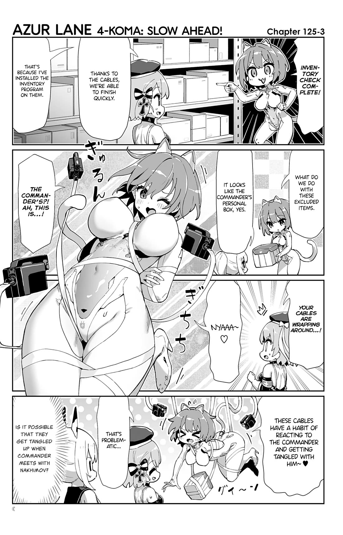 Azur Lane 4-koma: Slow Ahead chapter 125 page 3